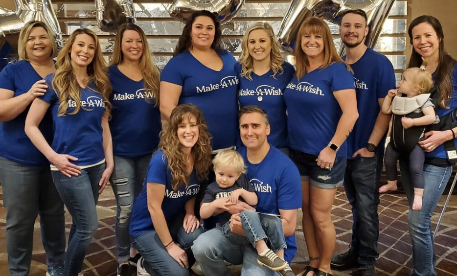 REDD-MakeaWish Make A Wish Team Photo